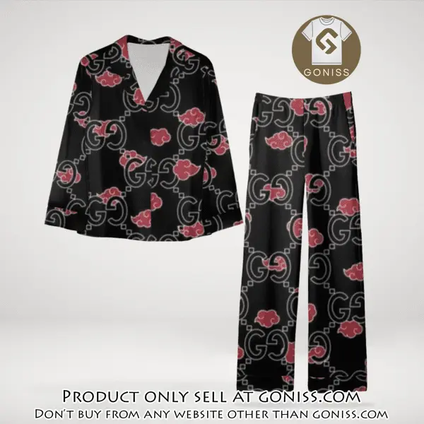 Trending luxury gc satin pajama set pjs1053 gn1218400